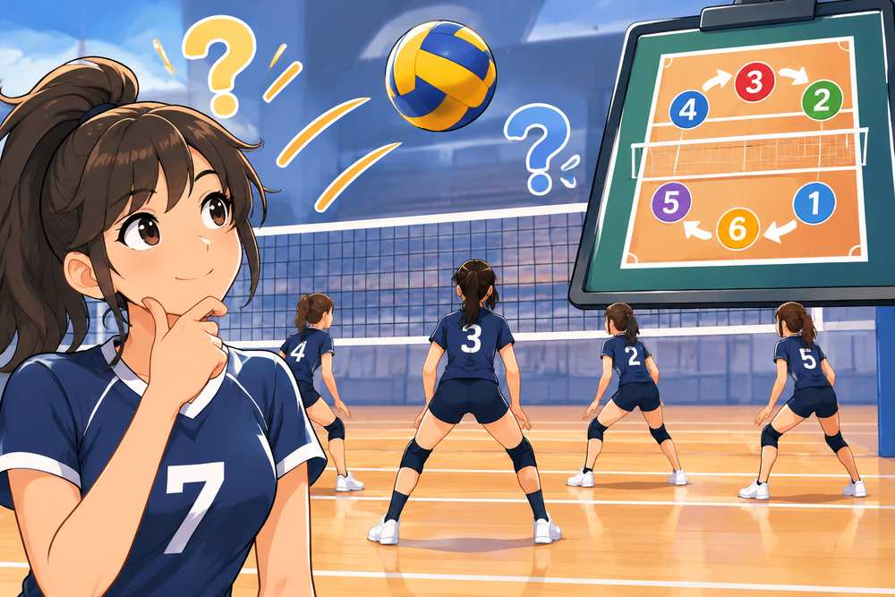 Can You Decode Volleyball Rotations Without Getting Lost?