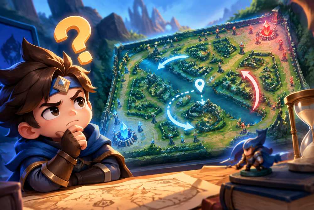 Das MOBA-Kartenquiz: Eine verpasste Rotation kann alles ruinieren