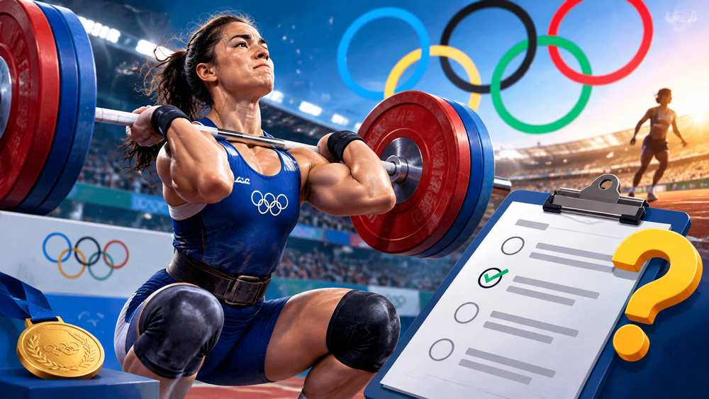 Weightlifting Strength Is Not Enough: Pass This Olympic Test