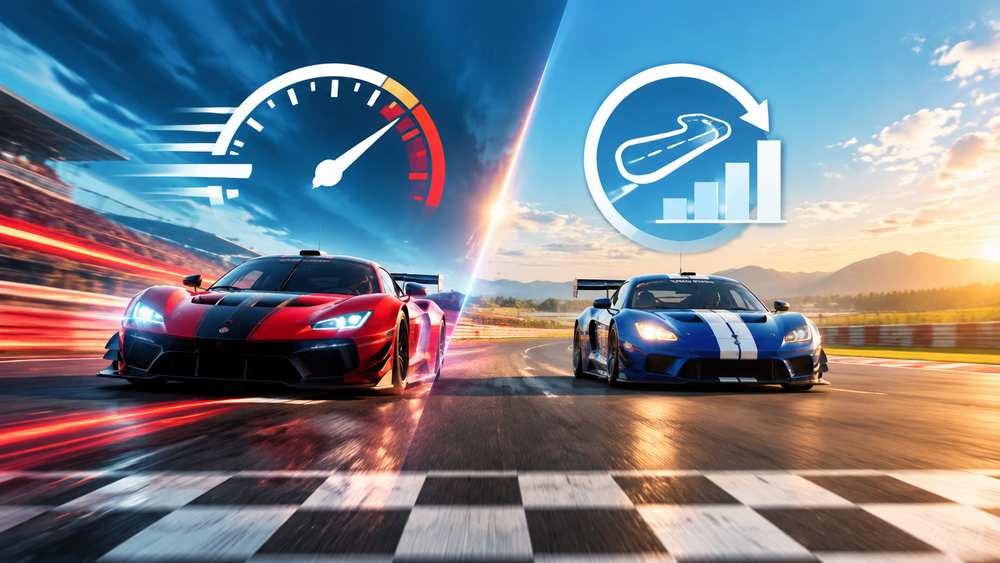GT Racing Challenge: Kennst du den Unterschied zwischen schnell und konstant?
