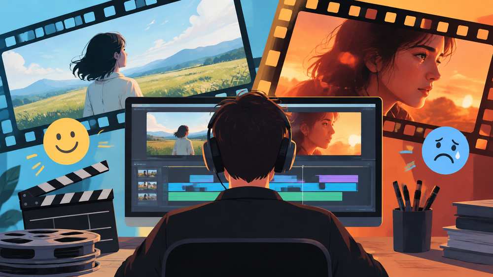 Film Editing Decides What You Feel