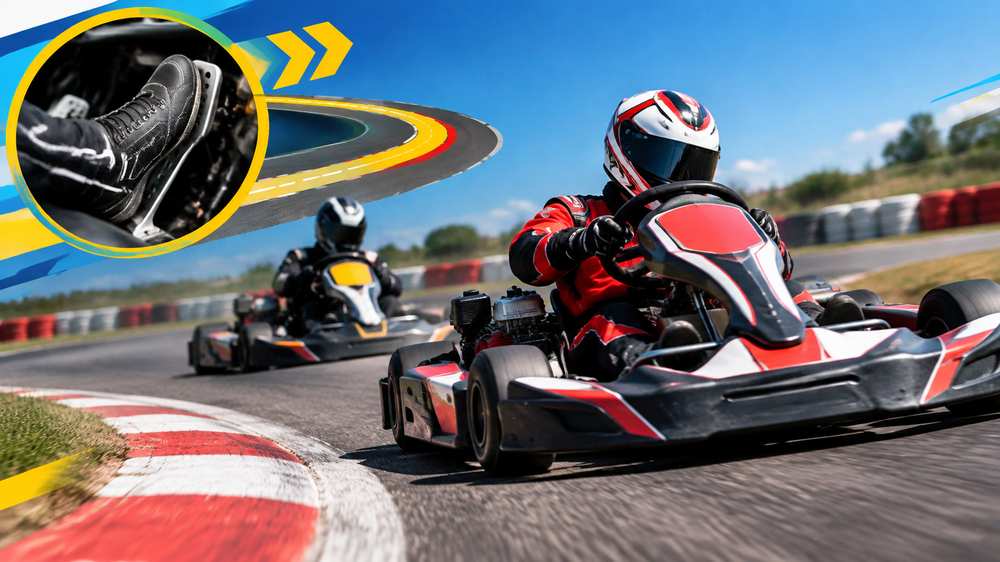 Kart-Quiz: K&ouml;nntest du den Fahrer schlagen, der sp&auml;ter bremst?